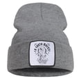 thumbnail image 2 of Gorros góticos de La Muerte de Santa Mcmxch para hombre, pasamontañas Unisex con estampado Grim Reaper, sombreros de Hip Hop con personalidad, gorro informal de calle, gorros de punto, 2 of 3