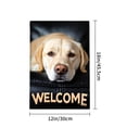 thumbnail image 4 of Amhnf Welcome Labrador Dog Garden Flag For Home Outdoor Garden Yard Decor 12x18 inch, 4 of 5