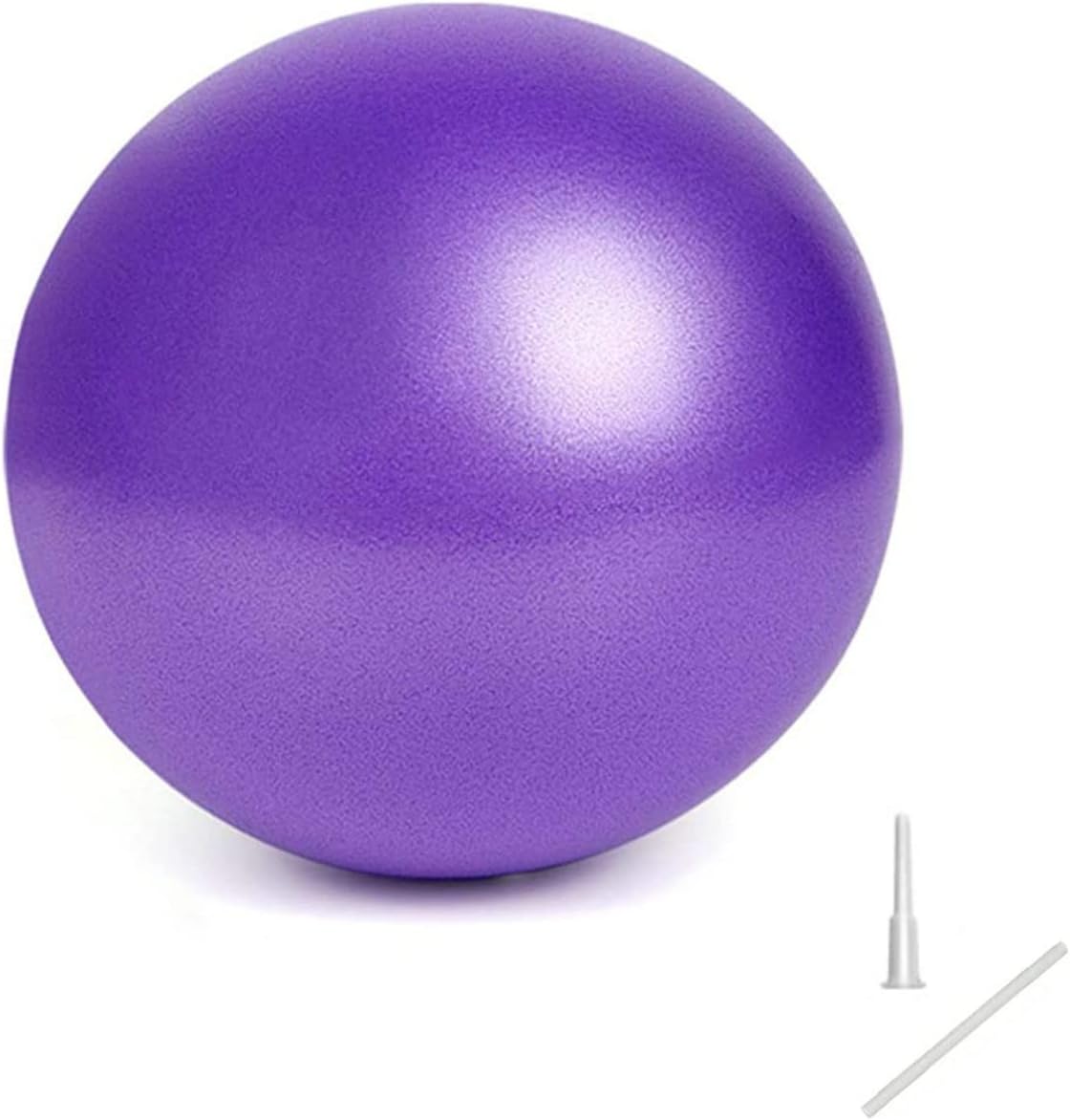 LAICAIW Small Exercise Ball, Pilates Ball 25cm/9 Inch Small Workout Ball Anti-Burst Fitness Balance Ball for Gym, Office, Home Workout, Core Training