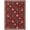 Red, variant on Hasoo Christmas Home Decor Tree Geometric Area Rug Washable 2' x 8' Modern Rug for Hallway Enterway Indoor Red Carpet