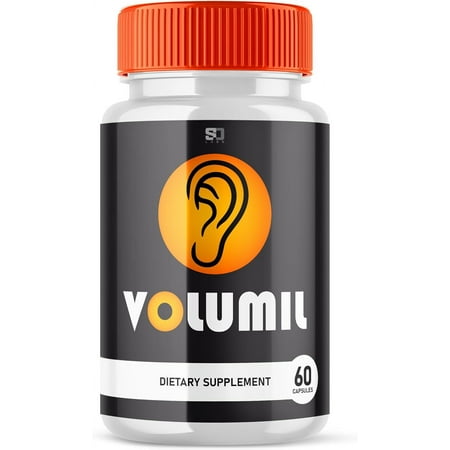 Volumil Tinnitus Supplement for Ringing Ears, Hearing Support for Tinnitus Relief, Maximum Strength Capsules to Support Healthy Hearing (60 Capsules)