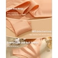 thumbnail image 6 of CuteByte 10 Pack Cotton Underwear for Women High Cut Breathable Hipster Womens Cheeky Bikini Panties M, 6 of 6