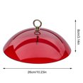 thumbnail image 3 of Winysin 2024 Paragraph Bird Feeder Protective Dome Hummingbird Rain Cover Tool Baffle Outdoor,Protective Dome Cover For Hanging Bird Feeders Hummingbird Feeder Rain Guard, 3 of 9