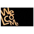 thumbnail image 1 of Calloway Mills 104712436 24 x 36 in. Angle Welcome Rectangular Doormat, Black & Natural, 1 of 1