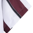 thumbnail image 4 of Mefallenssiah Chemise Homme Rayée Non Positionnée Ajustée à Manches Courtes Cardigan à Boutons Décontracté pour la Plage, 4 of 6