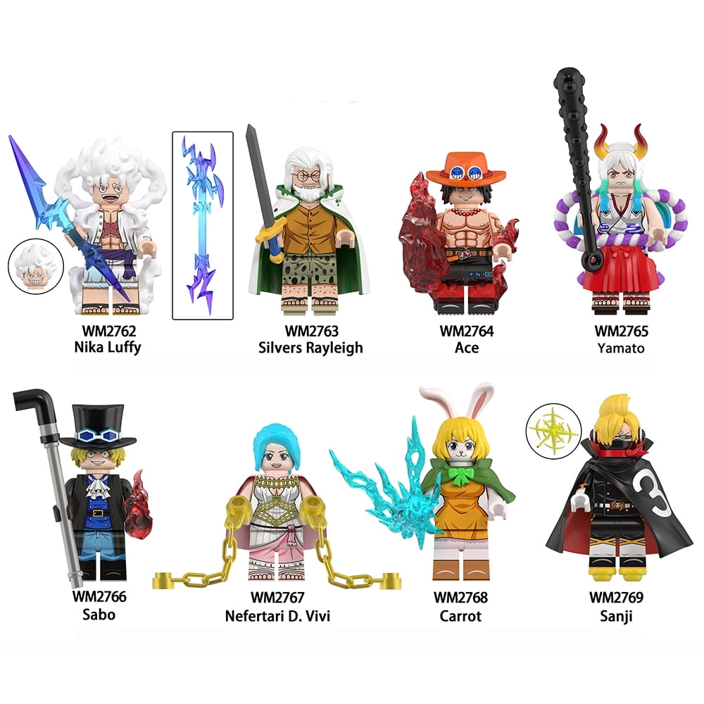 ONE PIECE Custom Building Block X 8 Set O - Walmart.com