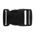thumbnail image 5 of 20 Pcs 1 inch 2.5CM Width Plastic Safety Quick Release Buckles Black, 5 of 6