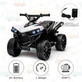 thumbnail image 6 of Kids ATV 4 Wheeler,6V Ride-On ATV Car Toy for Children Ages 1-5, 1.8 Mph Max Speed, Music,Led Lights,Electric Vehicle Quad Car for Kids, 6 of 7
