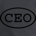 thumbnail image 3 of CafePress - CEO Oval Long Sleeve Dark T Shirt - Long Sleeve Dark T-Shirt, 3 of 4
