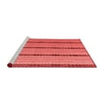 thumbnail image 2 of Ahgly Company Machine Washable Indoor Rectangle Abstract Red Modern Area Rugs, 8' x 10', 2 of 4