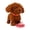 Brown, variant on AsdQ Realistic Wuffy Robot Dog, Dress Up Realistic Stuffed Animal Dog, Interactive Robot with Touch Sensing Voice Mimic Licking Motion Leash Remote Soft Fur for Battery Powered
