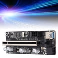 thumbnail image 3 of Mining Riser Card, Convenient To Use Easy To Operate Wide Compatibility PCI E Adapter Card  for AIT Coin Mining, 3 of 7