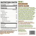 thumbnail image 3 of Mushroom Coffee Blend Powder, 10-in-1 with Lions Mane, Chaga, Cordyceps, Turkey Tail, MCT Oil, Collagen & Other, 12 oz, by Cherie Sweet Heart, 3 of 5