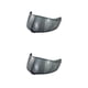 thumbnail image 1 of Riwesomey Casco de motocicleta Visera Protector facial para K1 k3SV K5 Moto Gris Azul Type2, 1 of 1