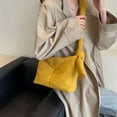 thumbnail image 2 of Bolso bandolera acolchado de nailon para mujer – Bolso cruzado de color liso para ir al trabajo, bolso pequeño de gran capacidad para guardar artículos esenciales diarios., 2 of 6