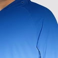 thumbnail image 5 of OHMZYZO Men's Sun Protection Hoodie Shirts Long Sleeve UPF 50+ Swim Shirt with Hood Lightweight Quick Dry Running Hiking Tops ZZ-Sky Blue L, 5 of 7