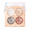 01, variant on YiFudd 4-Color Pearlescent Shimmer Eyeshadow Palette 02, Shimmer & Pearl Finish for Soft Glow, Portable Compact Makeup Tray for Daily & Travel Use, 1 Palette