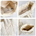 thumbnail image 3 of Bolso de hombro acolchado para mujer, bolso de mano tipo hobo, ligero, tipo tote, tipo cartera, para gimnasio, bolso de viaje, 3 of 7