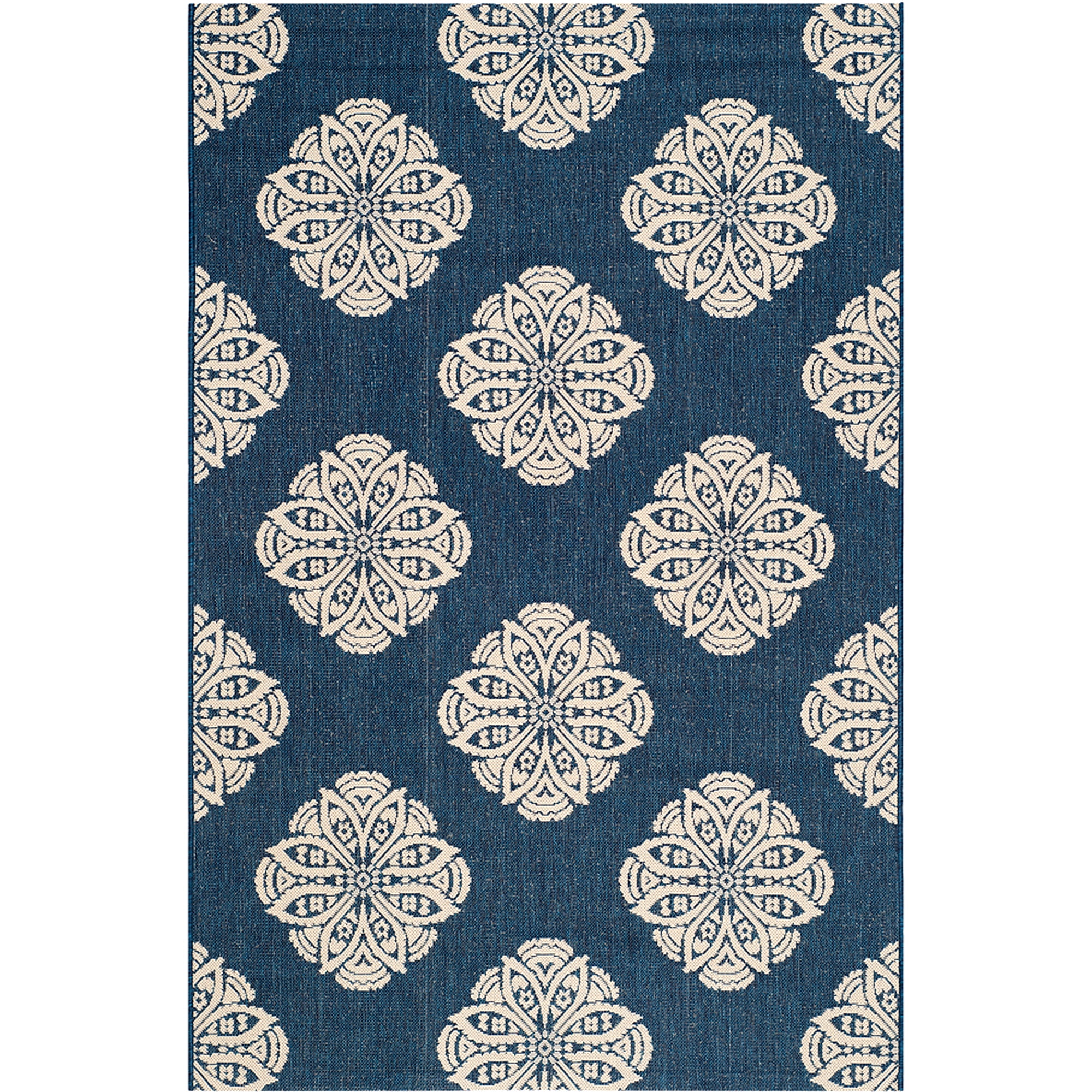 Better Homes and Gardens Floral Suzani Outdoor Rug - Walmart.com