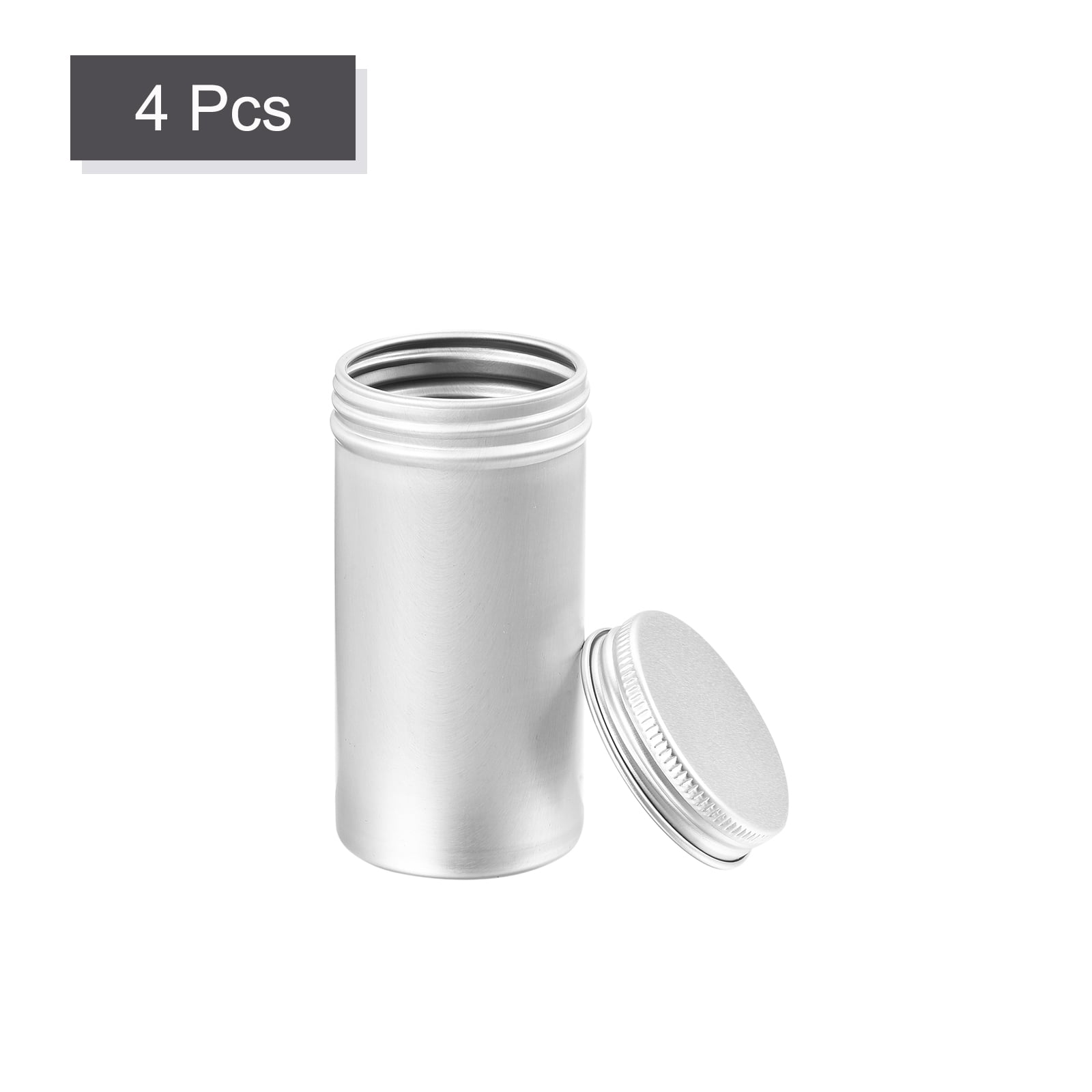 5ml~250ml Screw Top Lid Aluminum Tin Can Round Storage Jars Container 1~18p  Lot
