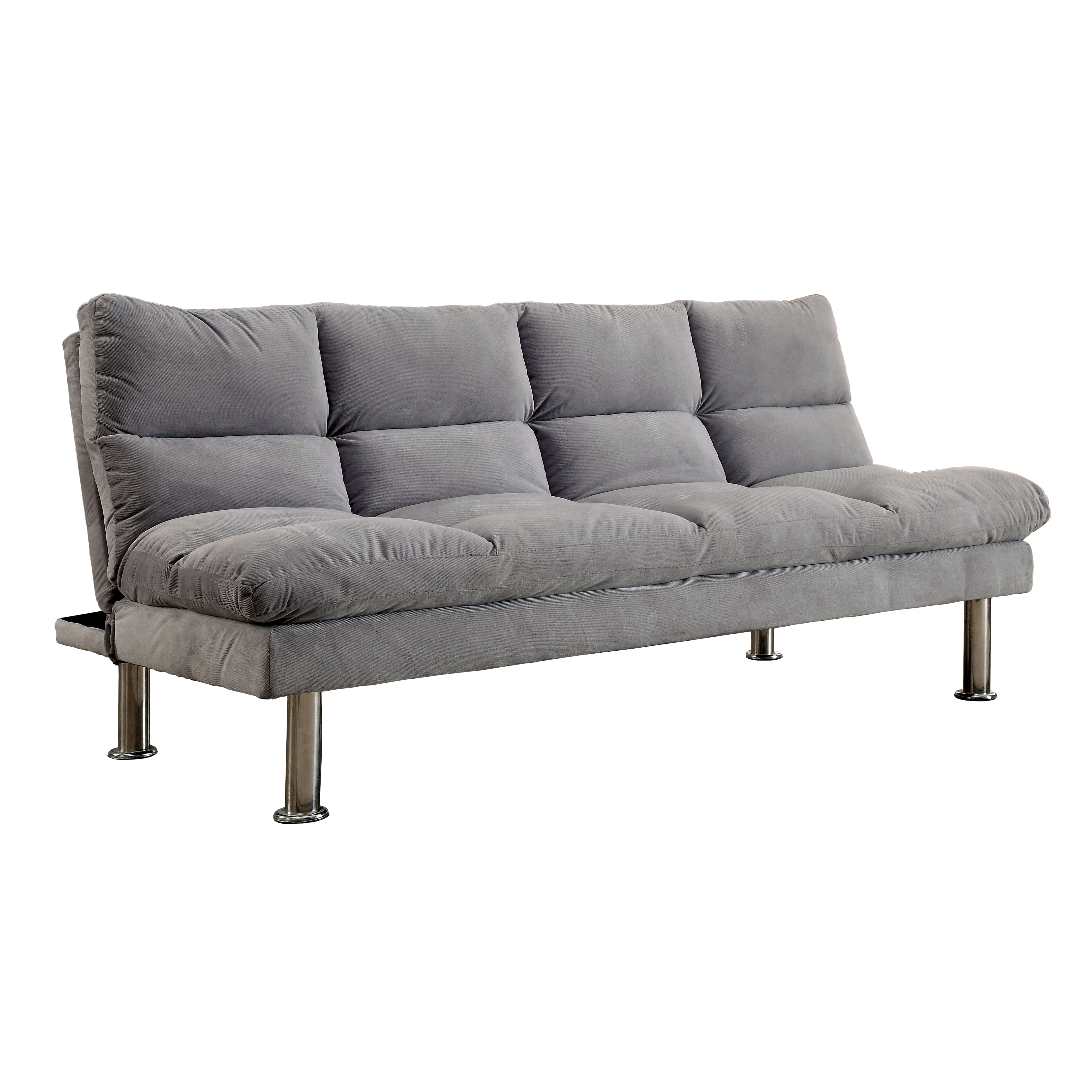 Furniture of America Malorn Contemporary Futon, Multiple Colors