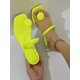 thumbnail image 2 of Women Round Decor Toe Post Thong Sandals, Artificial Patent Leather Fashion Sandals, 2 of 4