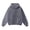 Dark Gray #002, variant on Mens Zip Up Sweatshirts Y2K Hoodies Work Athletic Lightweight Comfortable Vintage Streetwear with Pocket XL