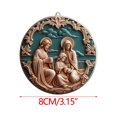 thumbnail image 2 of Up to 50% Off! LSLJS Acrylic Flat Christmas Tree Decoration,Cute Round Acrylic Decoration, 2 of 5