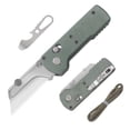 thumbnail image 1 of Navaja multiusos plegable OKNIFE Otacle U1 Green Micarta, 1 of 8