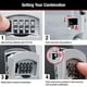 thumbnail image 3 of Caja de Seguridad Master Lock Negro, Talla Portable con Capacidad para 5 Llaves, 3 of 10