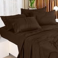 thumbnail image 2 of King Bed Sheet Set Piece Bedding Soft Brushed Microfiber Fabric Shrinkage & Fade Easy Care (), 2 of 6