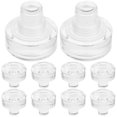 thumbnail image 2 of 10pcs Wine Stopper Glass Stopper Sealing Glass Plug Bottle Glass Cap for Wine Beer Bottles, 2 of 3