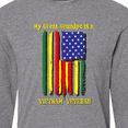 thumbnail image 4 of Inktastic My Great Grandpa is a Vietnam Veteran Long Sleeve T-Shirt, 4 of 5