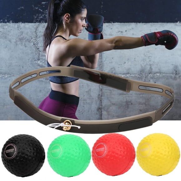 Pelota De Práctica De Boxeo, Pelota De Boxeo Ajustable De 4 Bolas, Peso Ligero Montado En La Cabeza Para El Hogar