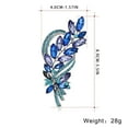 thumbnail image 4 of Xihbxyly Broche de Ramo de Cristal, Elegante Broche de Flores para Bufanda, Accesorio Versátil para Ropa, Diseño Resistente para Fácil Uso, Ideal para Fiestas, Cenas y Bailes, Regalo Perfecto para Tu, 4 of 7