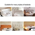 thumbnail image 3 of Yumcute Velvet Bed Headboard Slipcover, Gray, 79in, 3 of 8