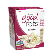 Love Good Fats Vanilla Milk Shake Single Serve Packet 1.34 oz, 8 pack