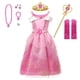 thumbnail image 5 of Vestido de princesa de Disney para niñas, disfraz de Rapunzel, Blancanieves, Cenicienta, fiesta de cumpleaños, 5 of 5