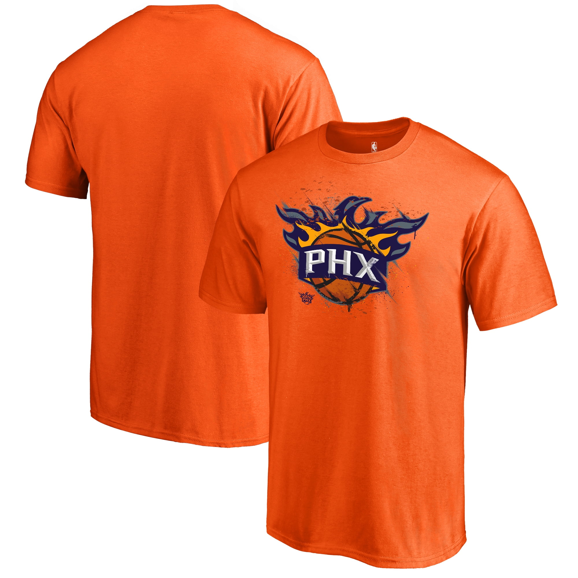 Phoenix Suns Fanatics Branded Splatter Logo TShirt