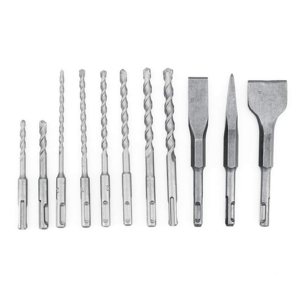 11pcs SDS Plus Drill Bit Set for Rotary Hammer Drill and SDS Plus
