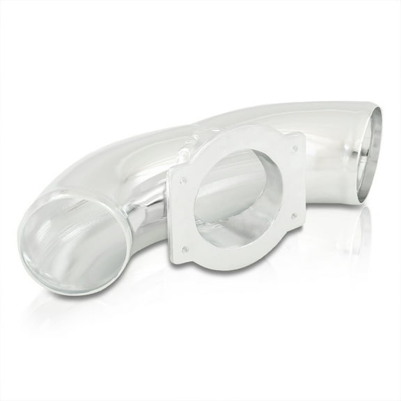 AJP Distributors Dual 3" Short Ram Cold Air Intake Aluminum Pipe CAI SRI System Polish Compatible/Replacement For Nissan 300ZX Z32 Turbo 3.0L V6 1990 1991 1992 1993 1994 1995 1996 90 91 92 93 94 95 96