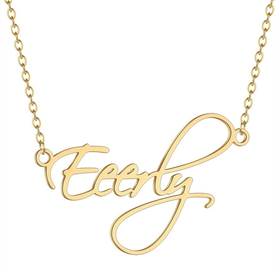 Personalized Customized Name Necklace Stainless Steel Custom Nameplate Chain Choker For Women Men Jewelry Birthday Gift