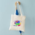 thumbnail image 4 of CafePress - BBBB Brain Tote Bag - Unisex Canvas Tote Bag, Beige, 1-Piece, 4 of 6