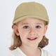 thumbnail image 4 of Gorra de béisbol, gorra de lona para bebés y niños, puede prevenir el daño solar, tamaño 52 (adecuado para niños de 2 a 5 años), marrón claro, tamaño 52 (2 a 5 años), 4 of 5