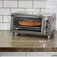 thumbnail image 3 of BLACK+DECKER Four Grille-Pain 4 Tranches avec Convection Naturelle Acier Inoxydable TO1760SS, 3 of 3