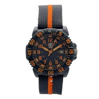 Luminox Men's Scott Cassell 44mm Black Silicone Band Polycarbonate