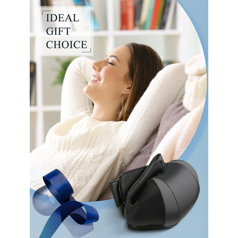 Naipo Neck Shoulder Massager with Heat, Deep Tissue Kneading