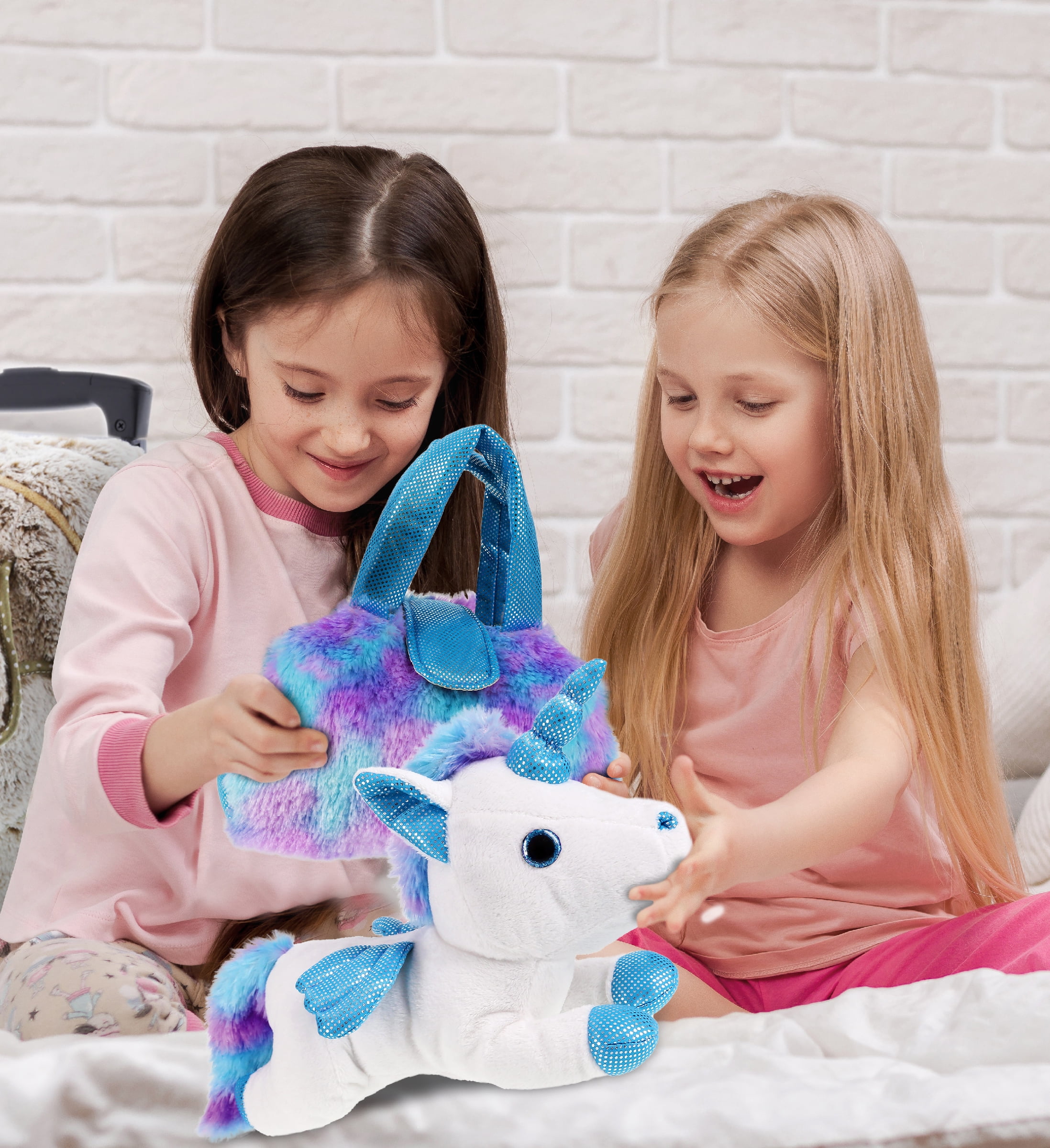 Cute 23cm Unicorn Unicorn Teddy Backpack For Kids Mini Pink Schoolbag With  Cartoon Design From Smyy5, $4.93 | DHgate.Com