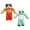 #008#- A+B(2PCS), variant on Milo and Chip Plush,99 Nights in The Forest Figure Dolls 10 Inch Cute Game Character Plushies Toy,Soft Stuffed Pillow Doll Games Merch Gift for Fans - A+B