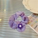 thumbnail image 3 of 9Nuevo círculo de pelo de intestino grueso morado, estilo de niña dulce y genial, cuerda de pelo de oso morado, temperamento, tocado versátil, accesorios para el cabello esquí esquí Gafas de esquí, 3 of 5